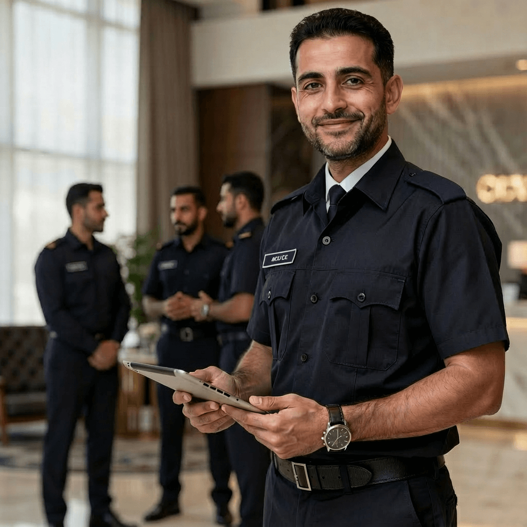 image agent de sécurité qui vérifie la qualité